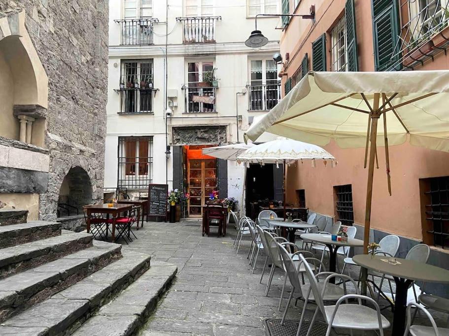 La Ringhiera Di San Cosimo Lägenhet Genua Exteriör bild